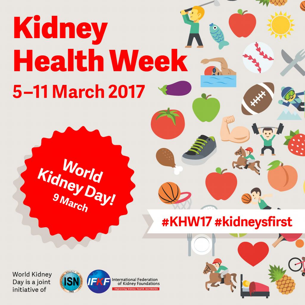 Kidney Health Week > Now Including World Kidney Day World Kidney Day