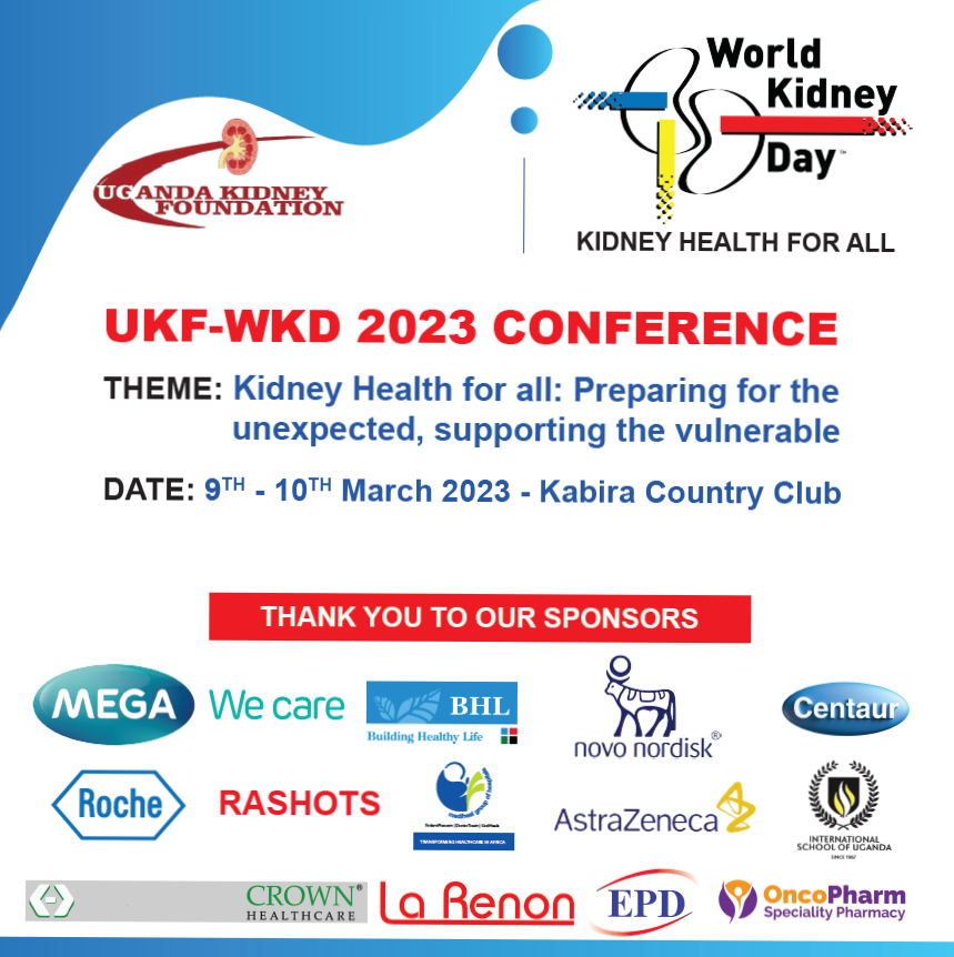 Uganda Kidney Foundation WKD Conference 2023 World Kidney Day